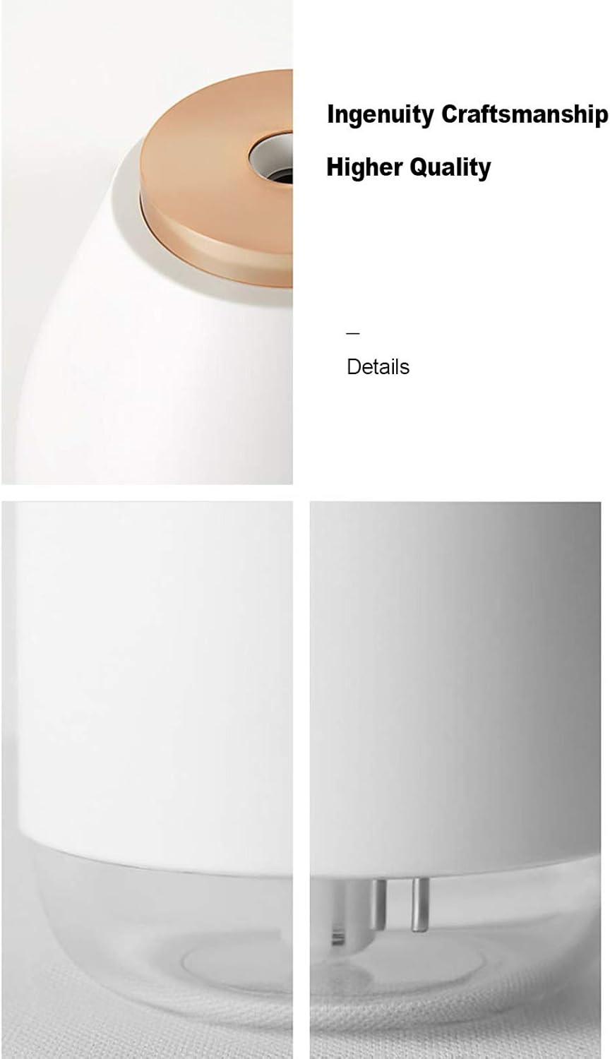 USB Humidifier for Bedroom,Plants,Office,300ml Portable Small Cool Mist Humidifier With Ligh