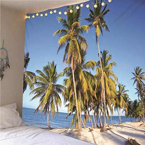 Tapiz de pared con impresión 3D KnSam lavable de poliéster resistente 150x150 cm 2