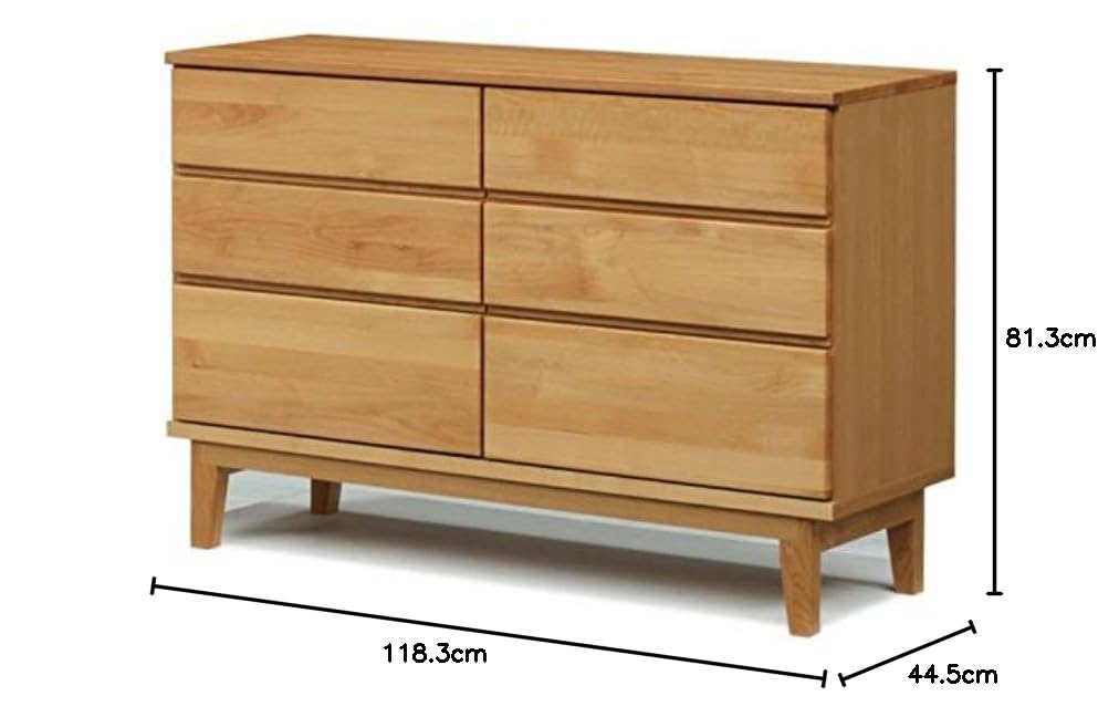 大川家具　岡製作所　3段チェスト　 大川家具｜岡製作所｜チェスト