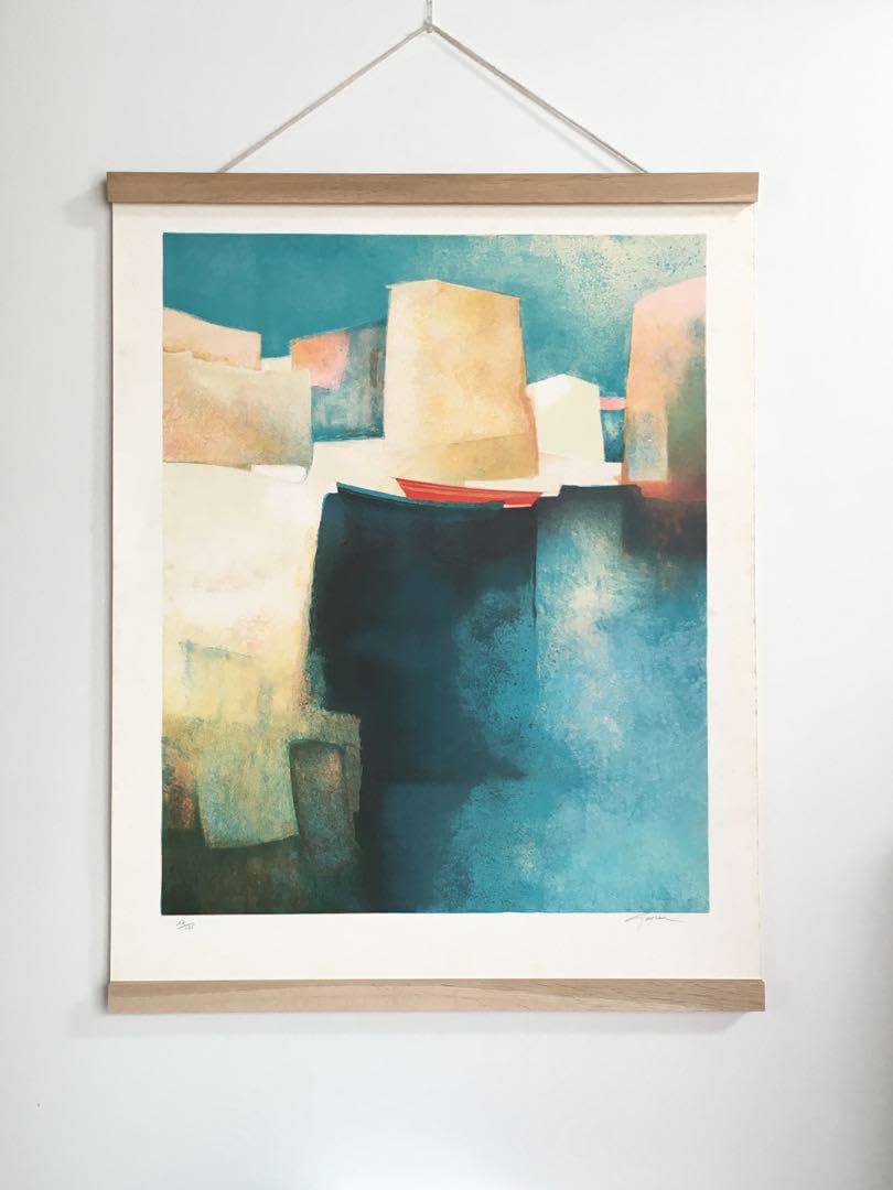 クロード　ガボー　リトグラフ　反射　オーク材マグネット額装　175枚　限定 Amazon.co.jp: クロード ガボー リトグラフ 反射 オーク材マグネット