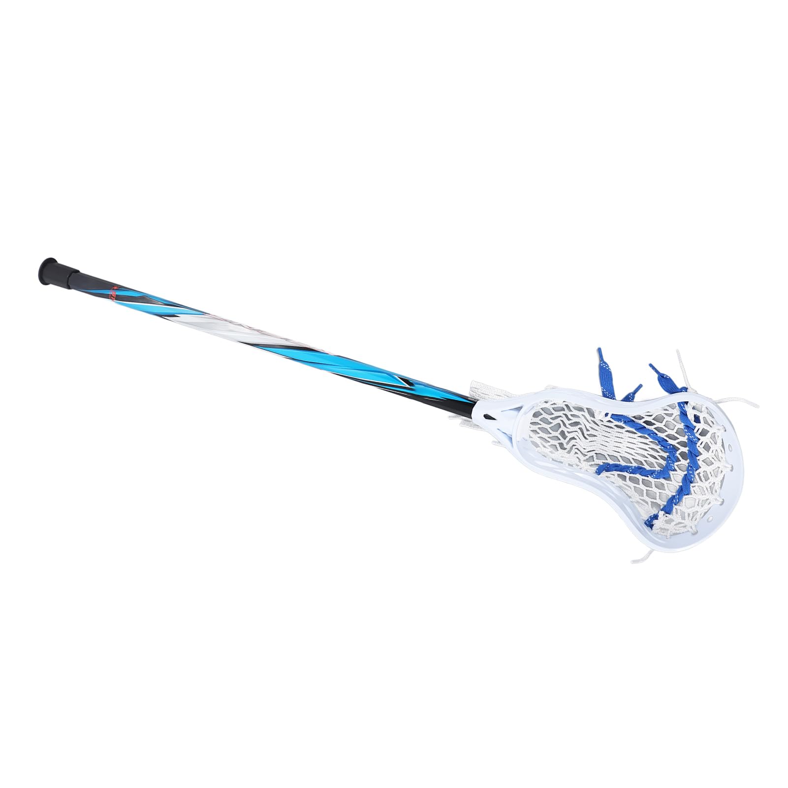 SIXRUN Lacrosse-Stick 24 Zoll für Anfänger – Leichter Stab aus Aluminiumlegierung mit tiefer Tasche, inkl. Lacrosse-Ball für Training und Spiel