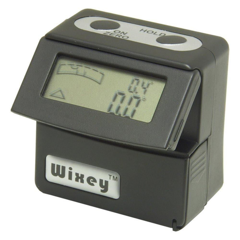 Wixey Wr365 Digital Angle Gauge Inclinometer With Level And Flip Up Display