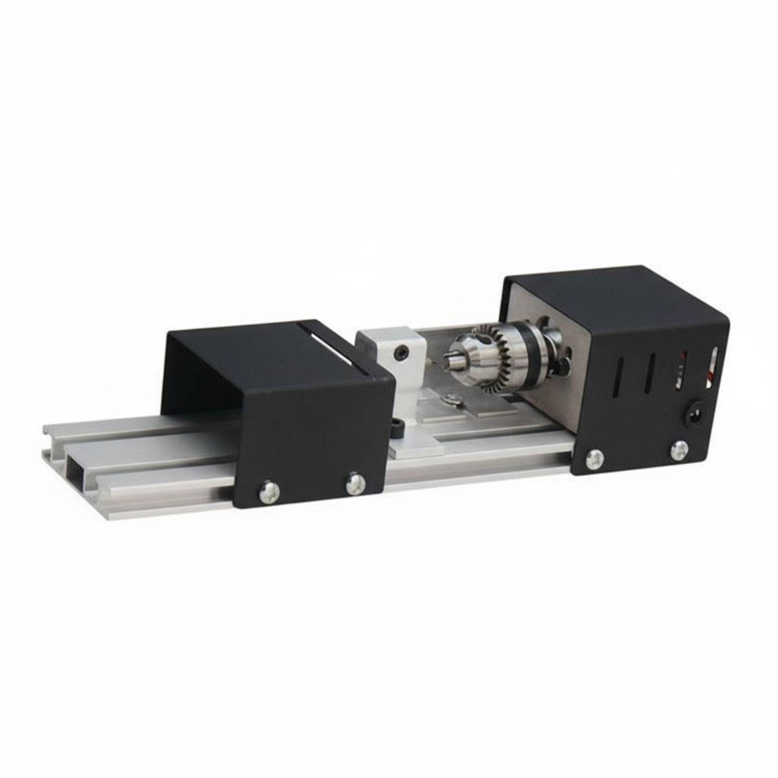 Qianly Mini Torno Multifuncional Alta Precisión Torno para hacer Abultamientos Velocidad Ajustable Pulidora de Abultamientos de Madera para Artesanos, Mejora Estándar