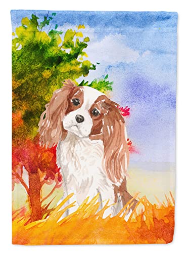 Drapeau cavalier king charles flag canvas grand format automne multicolore - 2