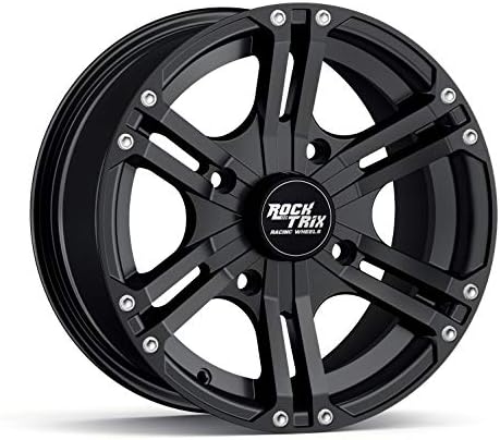 Amazon.com: RockTrix RT106 4pc 14in ATV Wheels 4x110 Rims 14x7, 5+2 ...