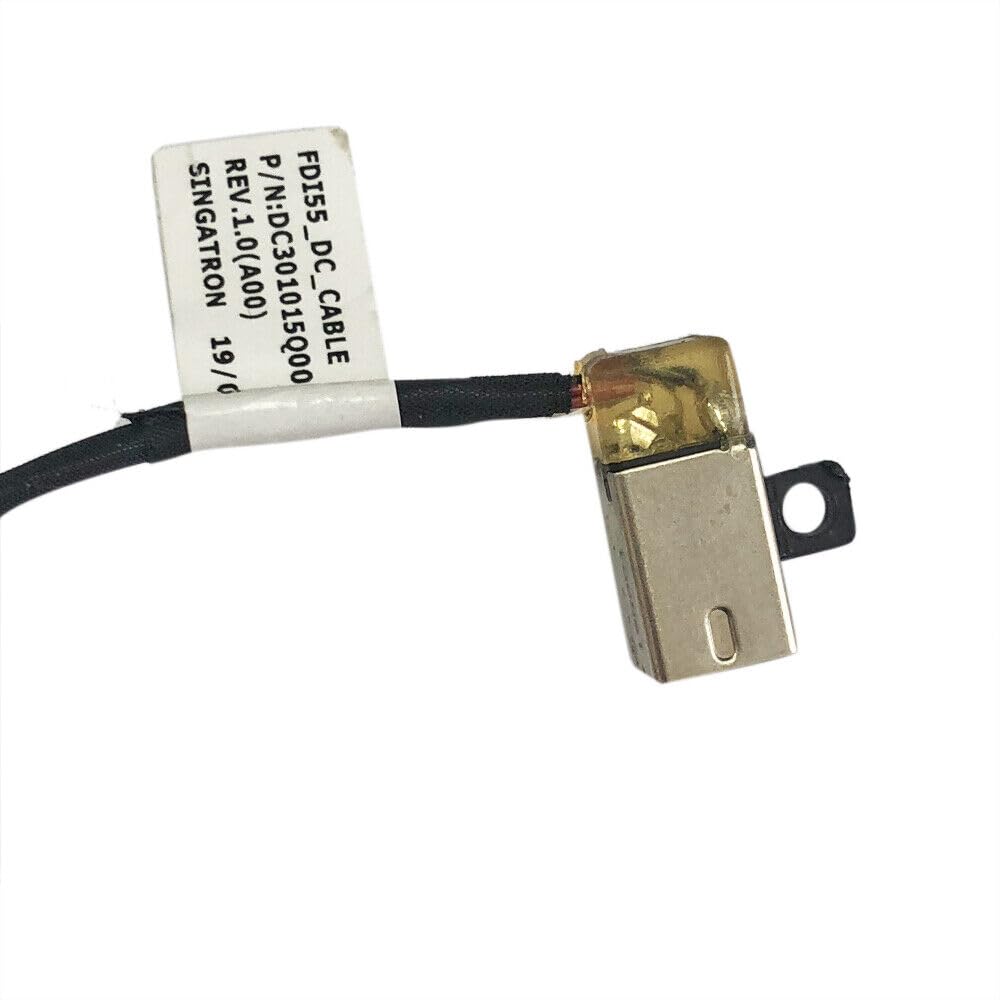 ZAHARA Gniazdo zasilania DC Gniazdo ładowania dla Dell Inspiron 15 3501 3525 P112F006 3515 3405 P90F005 3505 5593 5594 Vostro 3501 3500 4VP7C DC301015Q00 DC301015Q00 DC301015Q00 DC301000 DC301015Q00