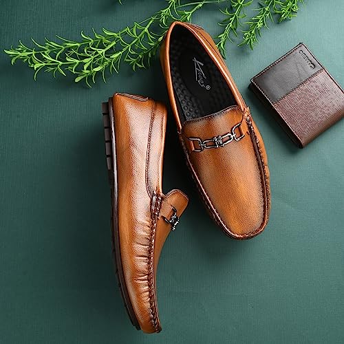 Image of KNOOS Men's Vegan Leather Loafers for Men