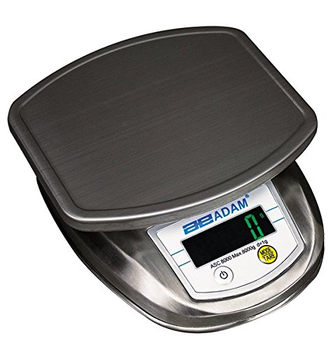 DAM Adam – Báscula de preparación INOX 8 Kg – 160 x 180 mm