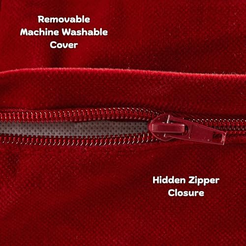 Happy Hounds Buster Hundebett, rechteckig, 91,4 x 61 cm, Rot