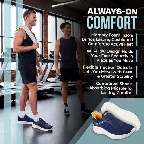 Image of Skechers Men's Hands Free Slip-ins BOBS Sport Squad Chaos - Solid Step Shoe