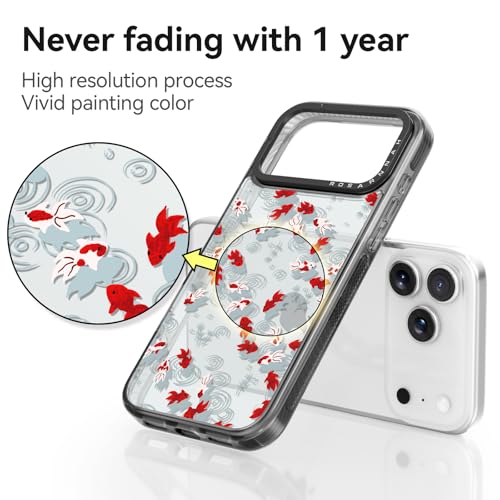 Coque compatible iPhone Pro antichoc durable Rosarnnah 17BS