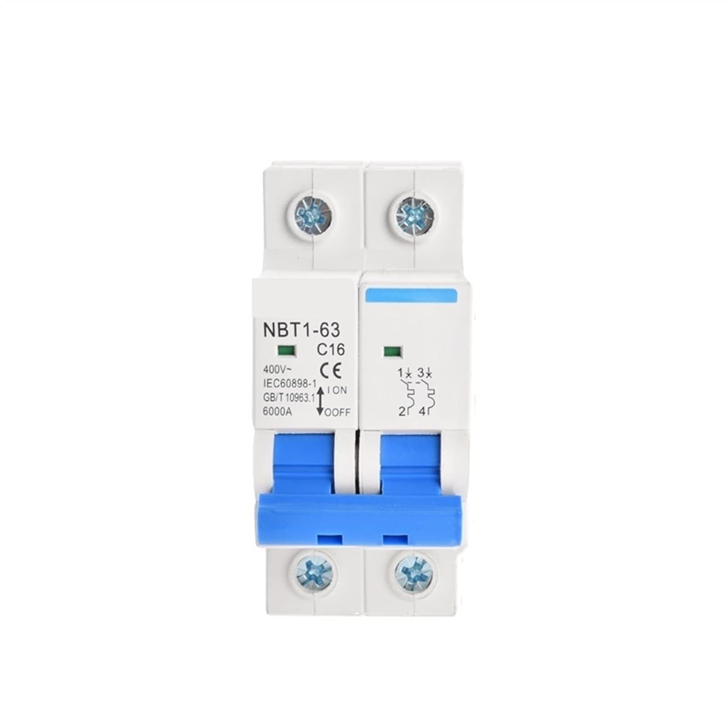 Disyuntor doméstico NBT1-63 para solucionar apagones por sobrecarga en la red