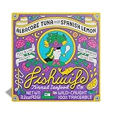 Fishwife Lemon Tuna 1-Pack (3.2 Ounce) | MSC-Certified Sustainable Seafood, High Protein, Gluten Free | Handpacked in BPA-Free Tins with Spanish Extra Virgin Olive Oil and Fresh Lemon Juice