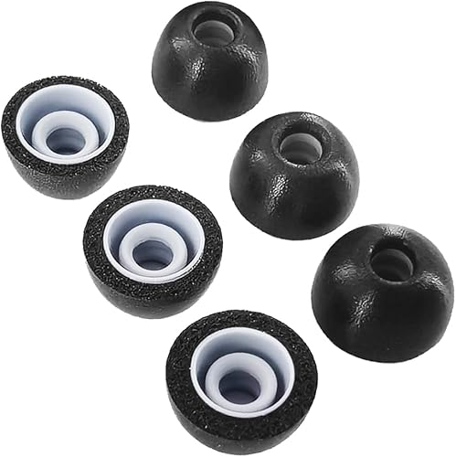 2 capas de espuma viscoelástica de repuesto para Skullcandy Method 360 ANCEarFun Air Pro 4Air Pro 3  Air Pro 2  AirFree 2S  Free Pro 2  Free Pro 3 y