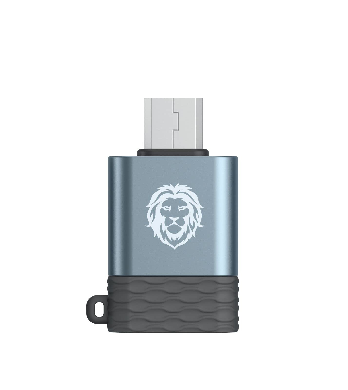 Green Lion Micro OTG 3.0 USB Super Data Transmission - Black/Silver