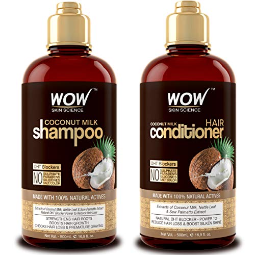 WOW Coconut Milk Shampoo and Conditioner Set