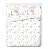 Jay Franco Hello Kitty Queen Comforter Set - 7 Piece Bedding Includes Sheet Set & Pillow Covers - Super Soft Pink Bedding #4