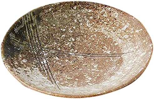 Set of 5, Japanese Dishes, Ash Glazed Comb Hand Twist 5.0 Plates [6.5 x 1.2 inches (16.5 x 3 cm)] [Restaurant, Ryokan, Japanese Tableware, Restaurant, Commercial Use, Tableware, Tableware]