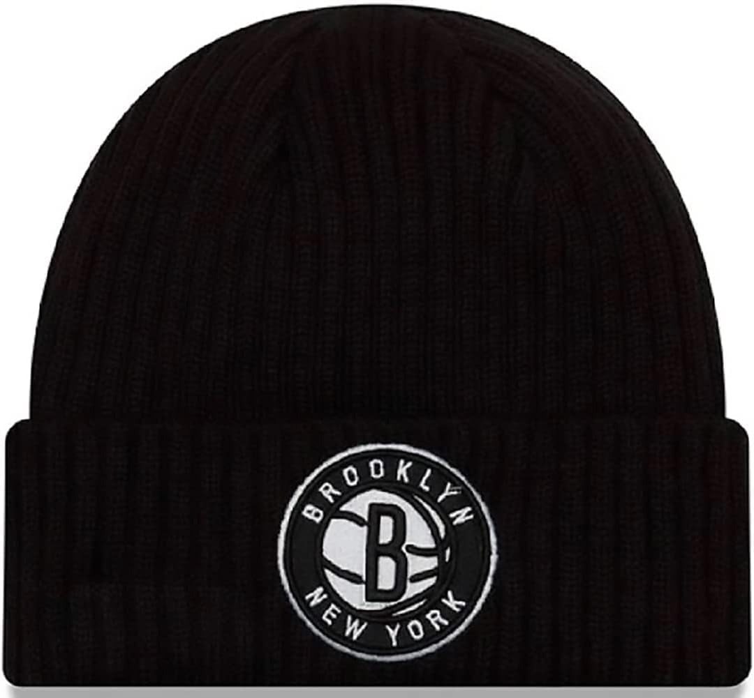 New Era Unisex-Adult NBA Official Sport Knit Core Cuffed Knit Beanie Hat