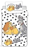 Disney Baby Lady and the Tramp - Juego de funda de edredón 