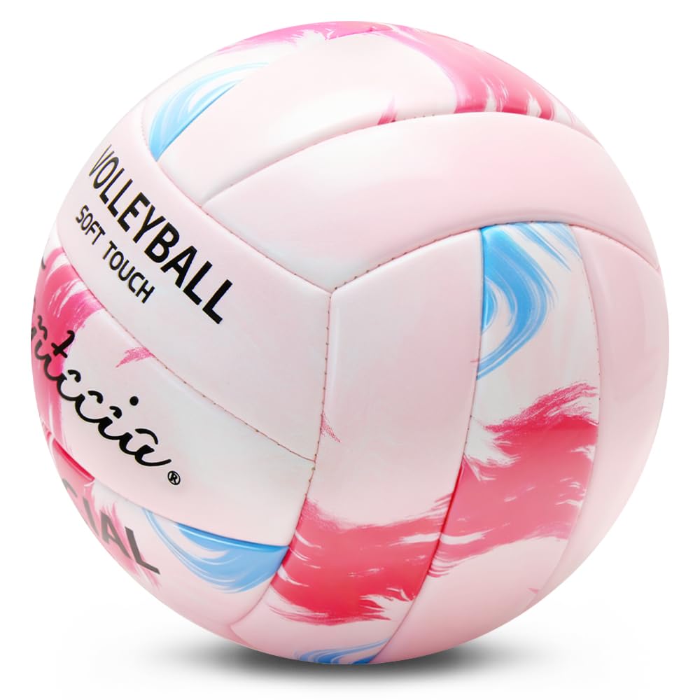 Voleibol Tamaño 5, Suave y Resistente al Agua, Ideal para Playa, Piscina y Entrenamiento, para Jóvenes y Adultos