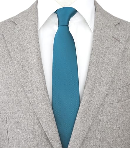 Image of Classic Tie and Pocket Square Set for Men, 3.2-Inch Standard Width