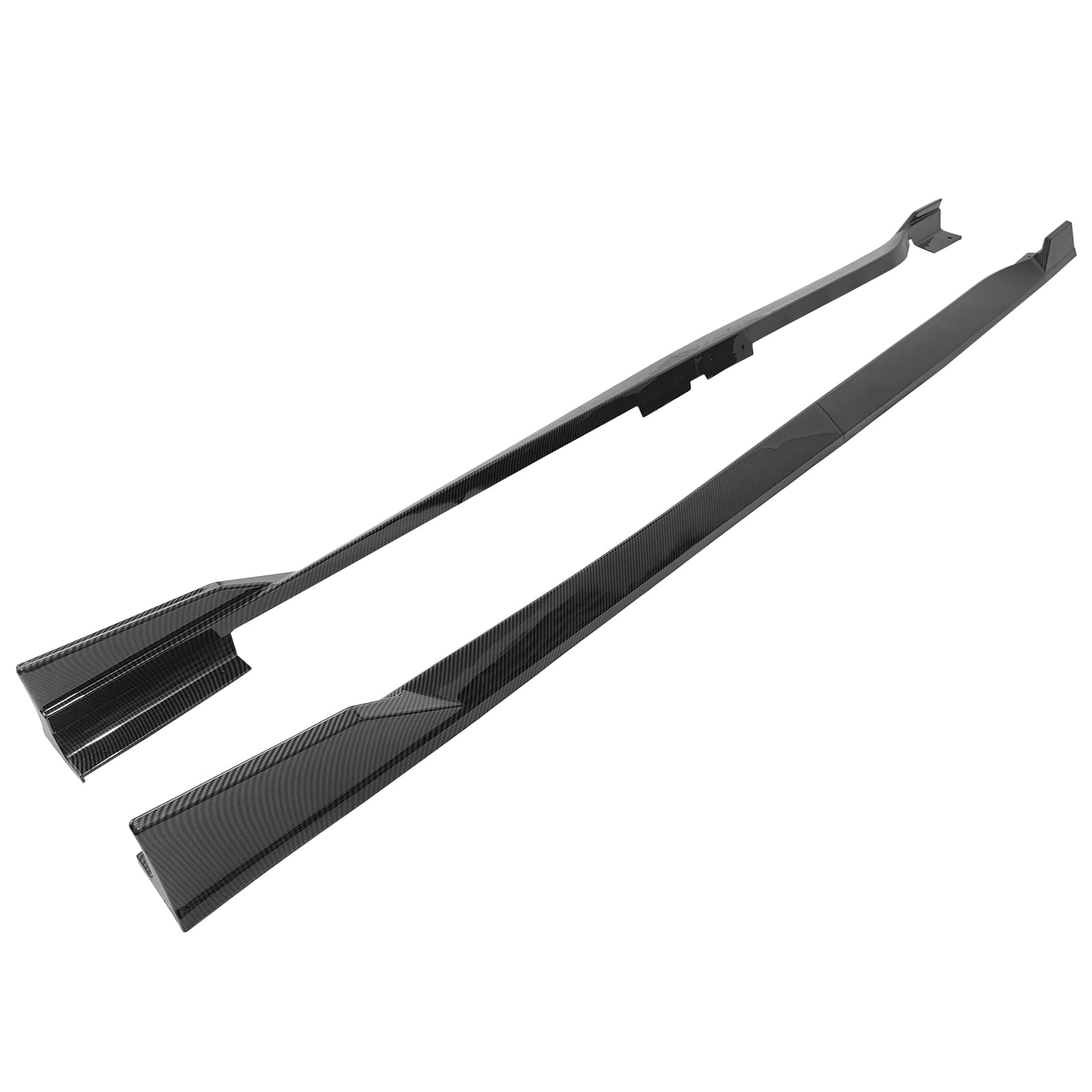 Amazon.com: IKON MOTORSPORTS, Side Skirts Compatible with