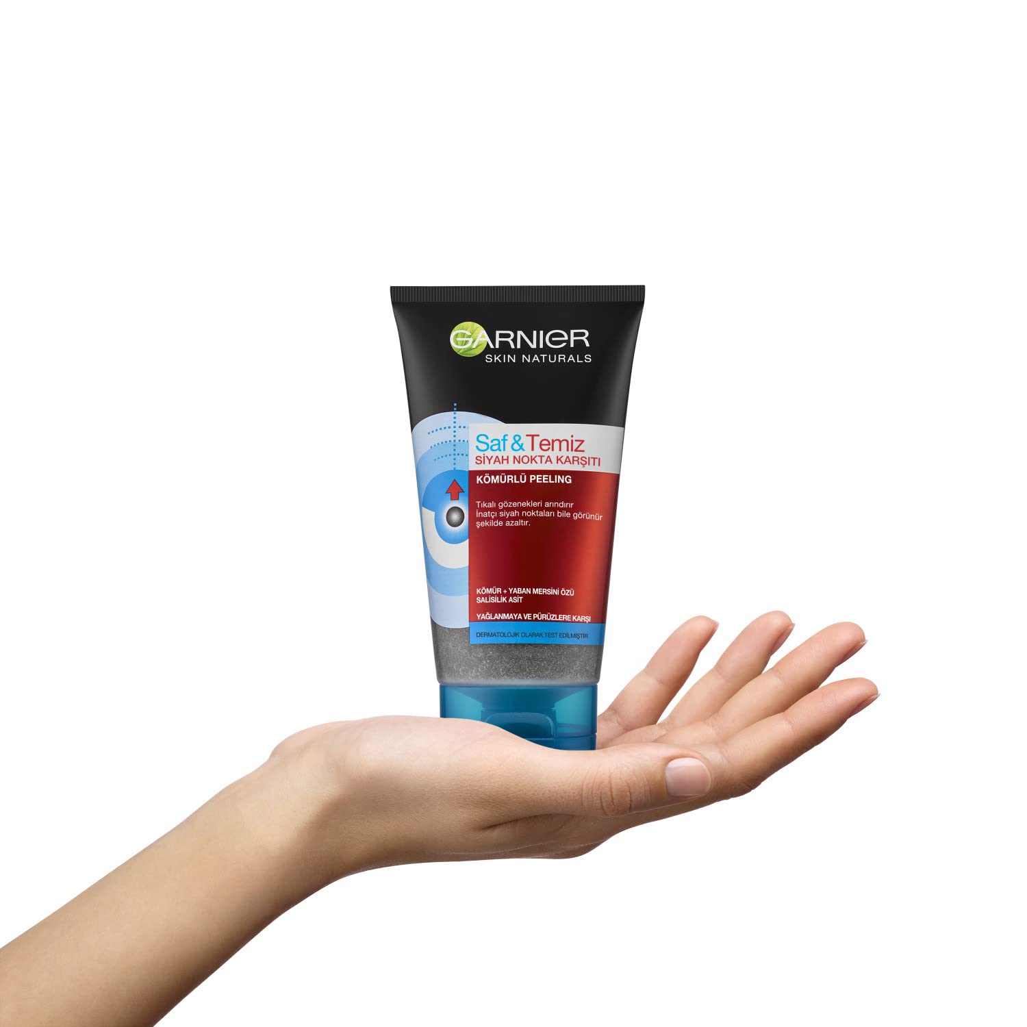 Garnier Skin Naturals Saf & Temiz Siyah Nokta Karşıtı Kömürlü Peeling (150 ml)