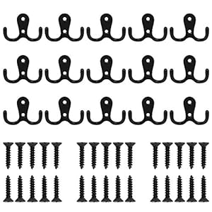 Jubaopen 15 Stück Vintage Doppelhaken Set