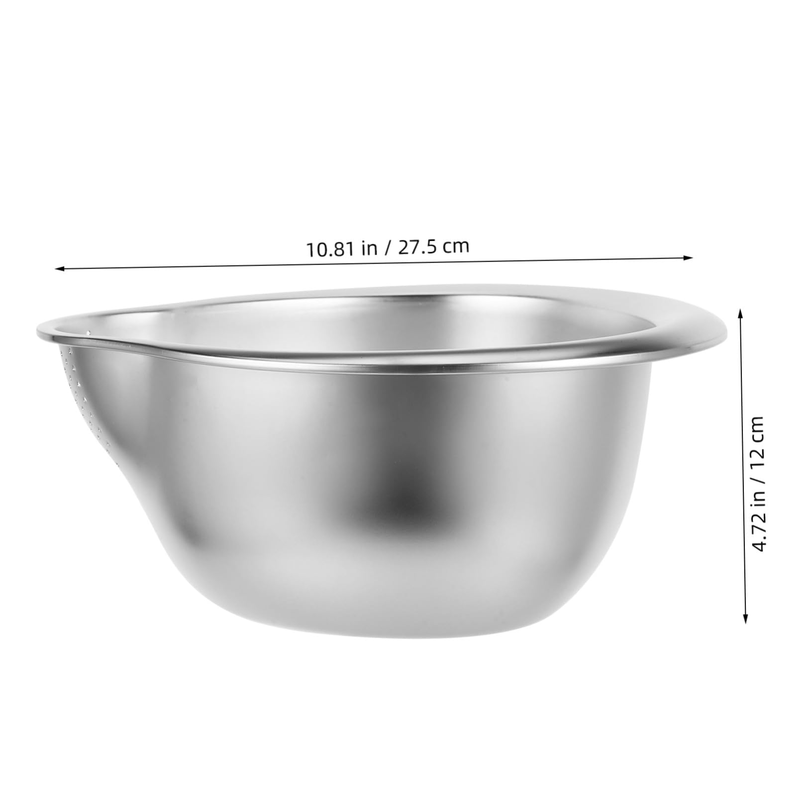 Colador de Acero Inoxidable Cesta para Lavar Verduras Escurridor Multifuncional para Cocina
