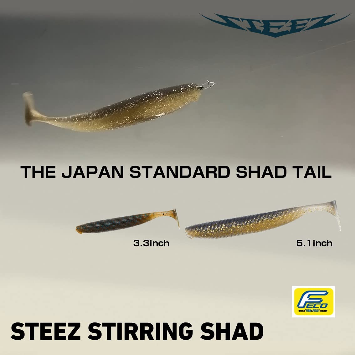 Daiwa Steez Sterling Shad 5.1
