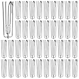 Photo Gallery vestamore 150 ganci per tende in acciaio inox resistenti alla ruggine, 4 rebbi, per finestre eleganti, accessori di installazione semplici Photo Gallery vestamore 150 ganci per tende in acciaio inox resistenti alla ruggine, 4 rebbi, per finestre eleganti, accessori di installazione semplici