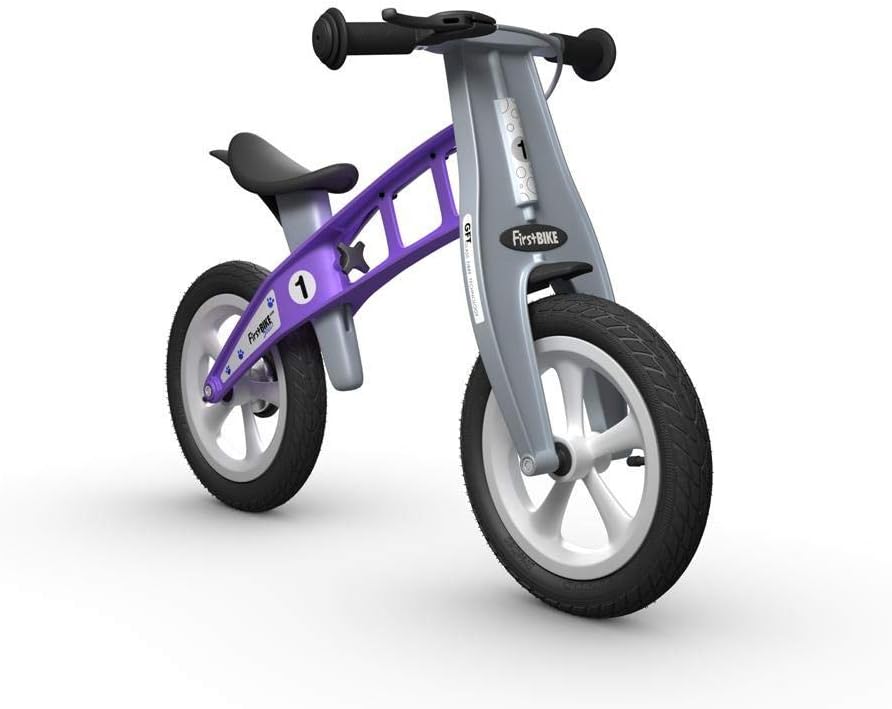 FirstBIKE Street Balance Bike with Brake, Violet - for Kids & Toddlers Ages 2,3,4,5 : Toys & Games