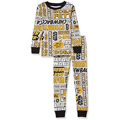 Amazon Essentials Star Wars Boys' Flannel Pyjama Sleep Sets Cover