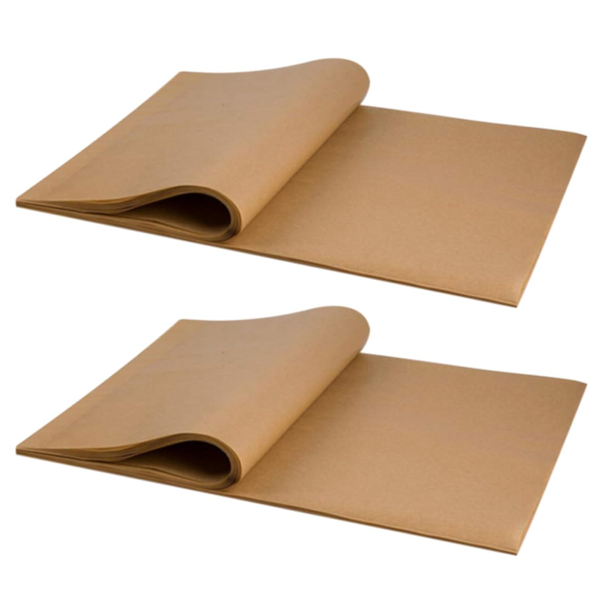 100 Feuilles Sulfurisé Antiadhésif pour Cuisson, Résistant Chaleur et Imperméable, pour Pâtisserie et Barbecue, Usage Domestique et Pique-
