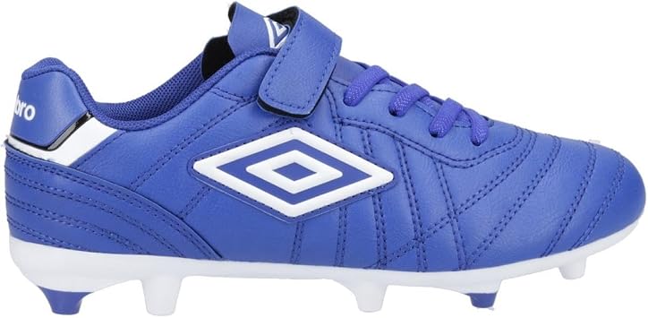 Umbro Speciali Liga Jnr Kids Black Football Shoe, Blue, 10 UK