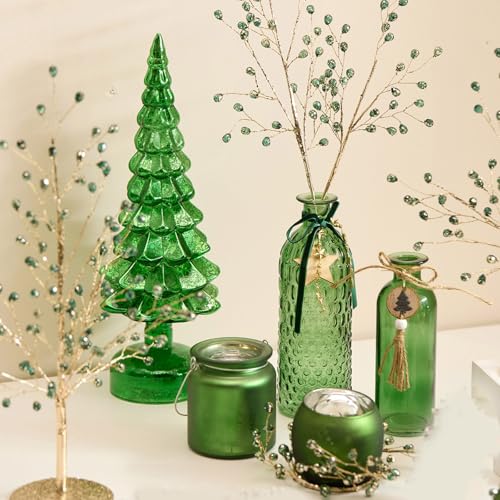 Vases en verre pour décoration de table à manger et étagère - 7