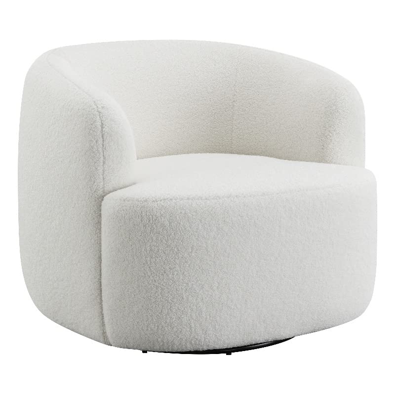 Coaster Home FurnishingsHudson Upholstered Swivel Chair Natural