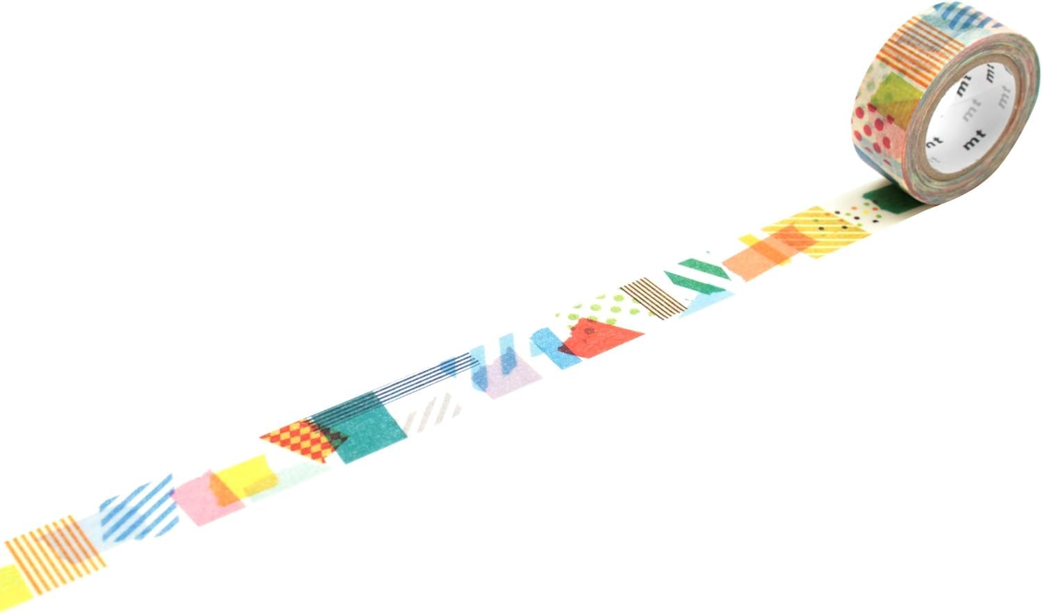 Nastro Adesivo Washi Pastello Scarlatto - 15 Mm X 7 M - Decorativo E Ristaccabile - 5