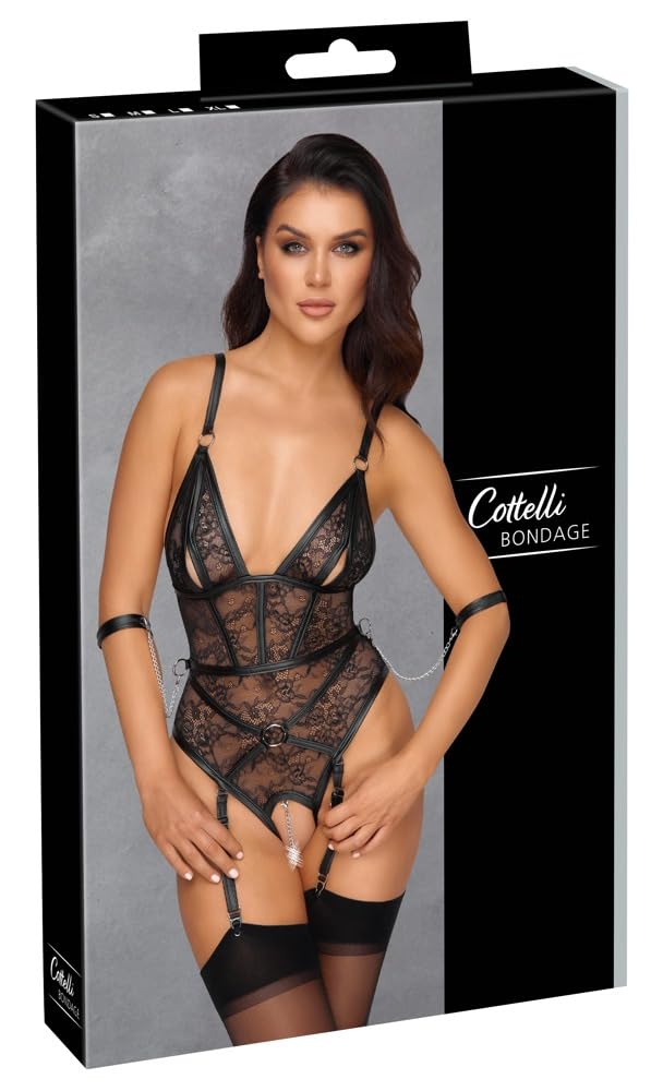 Cottelli Bondage Women Body Black M