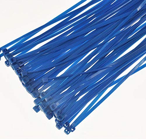 100-1000 Stück Kabelbinder Blau 3,6x200 Mm – Nylon 6.6, UV-beständig, Für Garten, Elektro, Auto & Haushalt