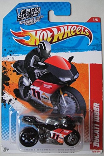ホットウィール DUCATI 1098R ライダー付き ミニカー2台セット Amazon.com: DUCATI 1098R (Yellow & Silver) * MOTORCYCLE
