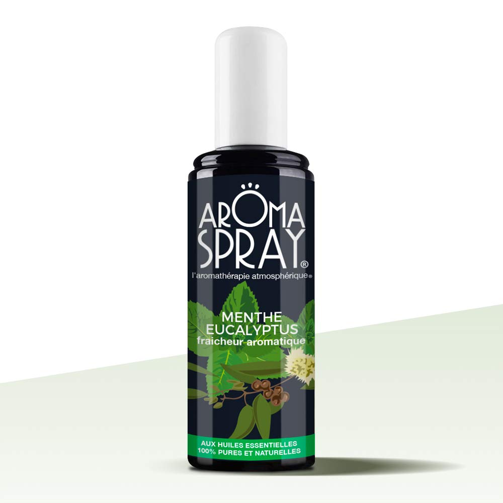 Spray Aromatique Menthe Eucalyptus - Marque Aroma Spray, Neuf
