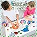 mom&myaboys Poke A Dot Art Kit - Animals Theme with Snail, Lion, Owl, Squirrel, Butterfly | No-Mess Sewing Craft for Kids Ages 4-8 | Creative Toys for Girls & Boys | Fun Gift for Birthday, Christmas
