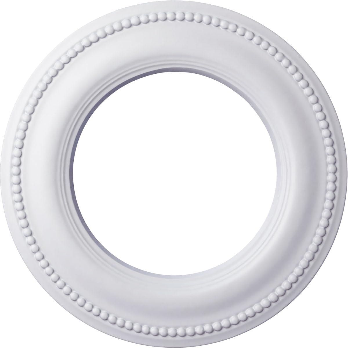 Ekena Millwork CM13BR Bradford Classic Ceiling Medallion, 13"OD x 7 1/2"ID x 3/4"P, Factory Primed