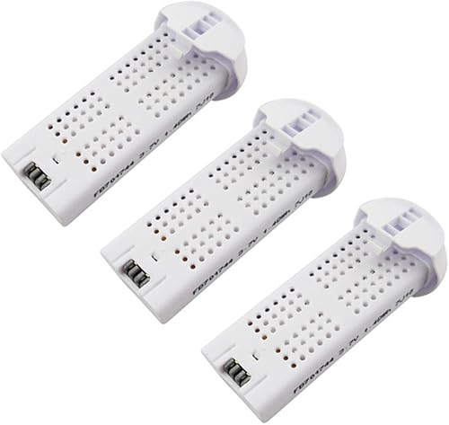 Miniatura 1 de Fytoo 3pcs3.7V 400mah batería de litio para SYMA X22 X22W aviones de cuatro ejes RC Quadcopter Drone Batería repuesto blanco