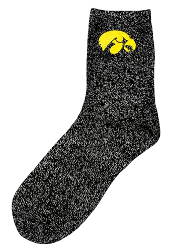 Iowa Hawkeyes Women's Lounge Socks (2 Pack)2