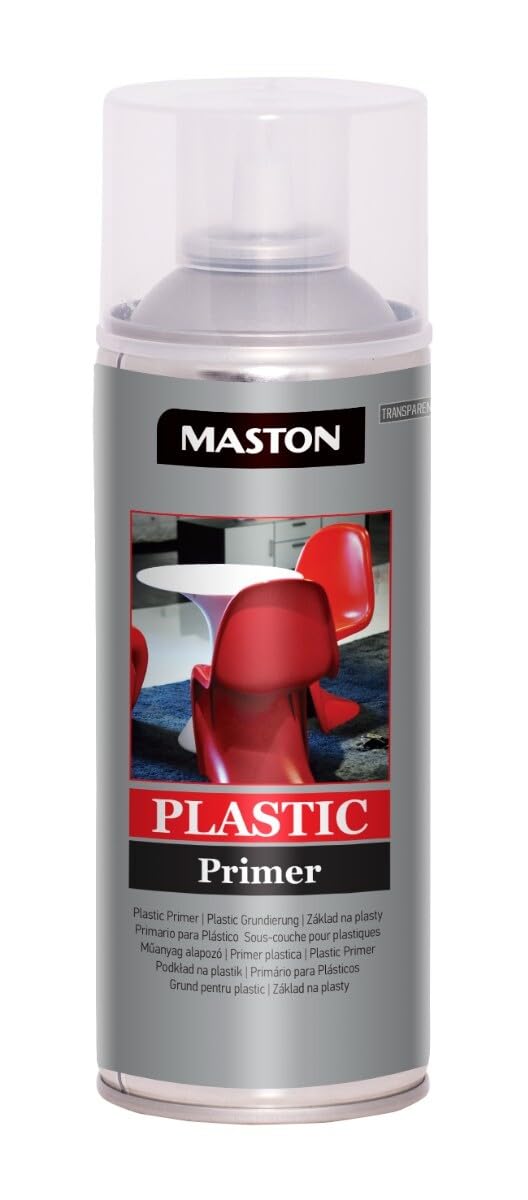 Maston Colourless Plastic Primer Spray Paint 400 ml
