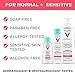 Vichy Pureté Thermale One Step Micellar Water Face Toner & Makeup Remover, Alcohol Free Facial Cleanser with Vitamin B5, Non-Drying for Sensitive Skin