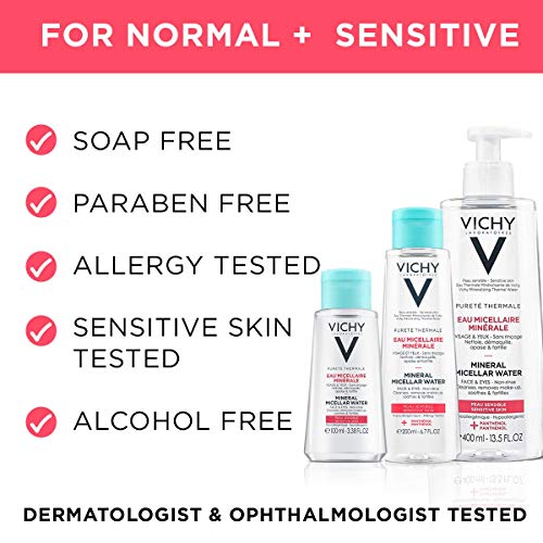 Vichy Puretã thermale solution micellaire apaisante 400 ml 400 g - Imagen 3